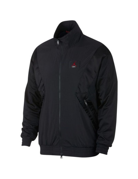 Kurtka bluza dresowa air jordan flight czarna black - ao0555-010