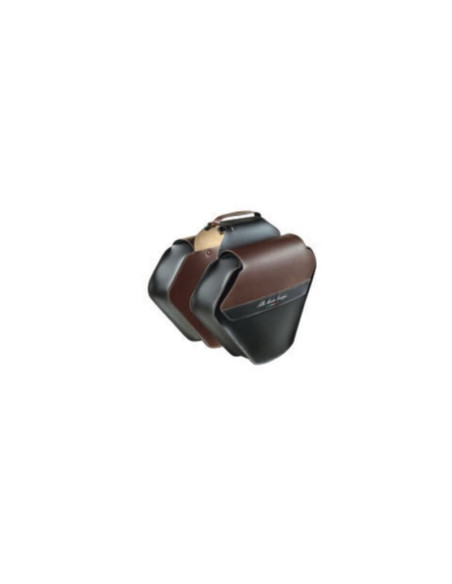 Sakwa na bagażnik scansano czarno brązowa