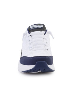 Skechers slip-ins: contour foam - cozy fit 232619-wnv white/navy 2