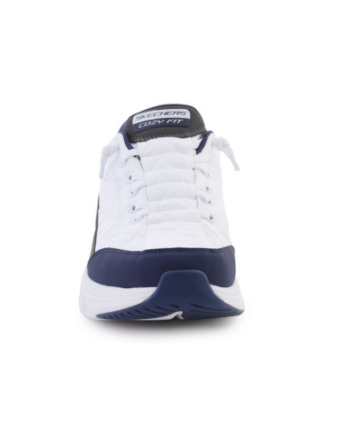 Skechers slip-ins: contour foam - cozy fit 232619-wnv white/navy