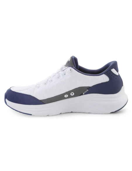 Skechers slip-ins: contour foam - cozy fit 232619-wnv white/navy