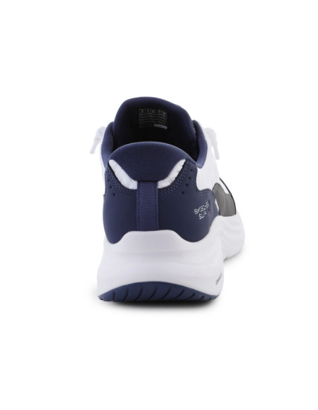 Skechers slip-ins: contour foam - cozy fit 232619-wnv white/navy