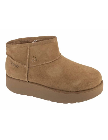 Skechers slip-ins botki- keep cozy 169143-csnt chestnut