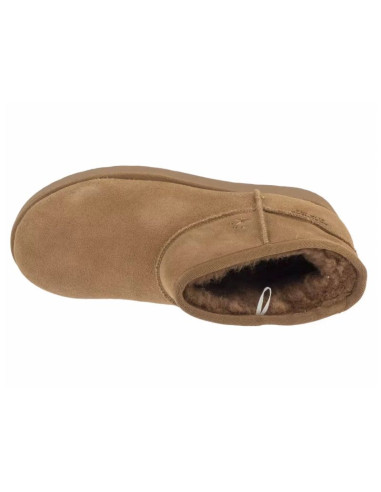 Skechers slip-ins botki- keep cozy 169143-csnt chestnut