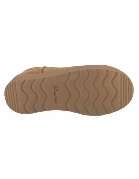 Skechers slip-ins botki- keep cozy 169143-csnt chestnut