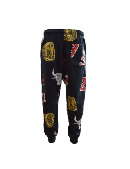 Męskie spodnie dresowe air jordan essentials brooklyn flight fleece pants czarne - fn4547-010