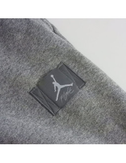 Spodnie sportowe męskie air jordan flight fleece szare - fv7251-091 2