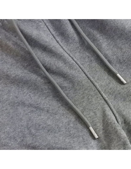 Spodnie sportowe męskie air jordan flight fleece szare - fv7251-091