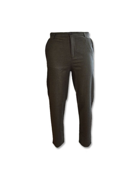 Spodnie dresowe męskie suit nate wool pants oliwkowe - s131406-2888