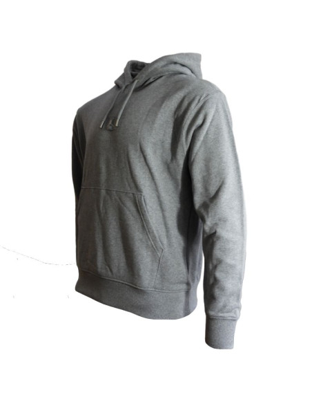 Męska bluza z kapturem air jordan flight fleece szara - fv7247-091