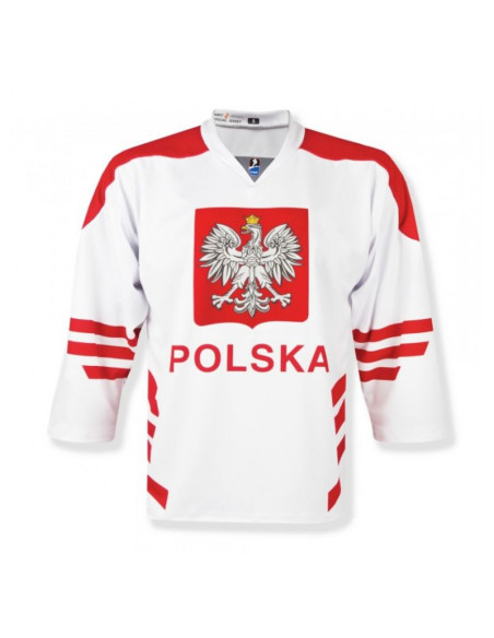 Replika bluzy meczowej hokejowej polska sr