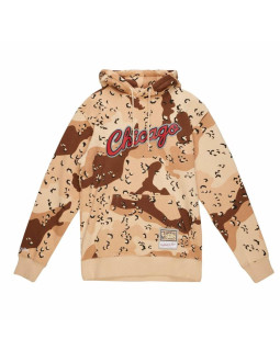 Bluza mitchell & ness nba chicago bulls camo reflective hoodie