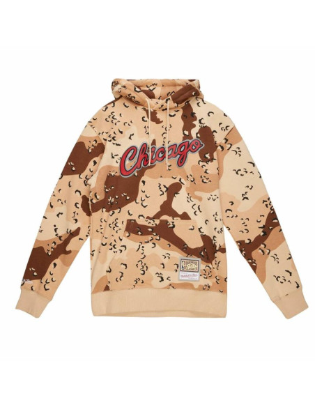 Bluza mitchell & ness nba chicago bulls camo reflective hoodie