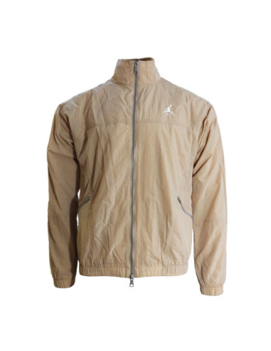Kurtka męska air jordan essentials warm-up jacket brązowa - fb7294-200