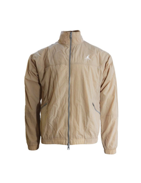 Kurtka męska air jordan essentials warm-up jacket brązowa - fb7294-200