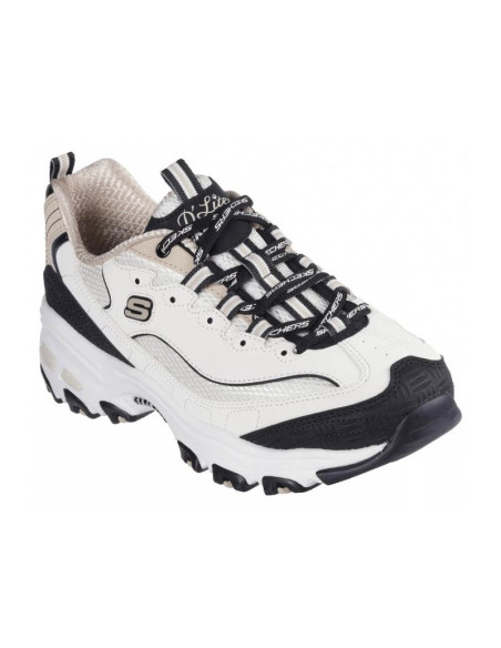 Skechers d'lites retro rewind 150536-ntbk natural/black