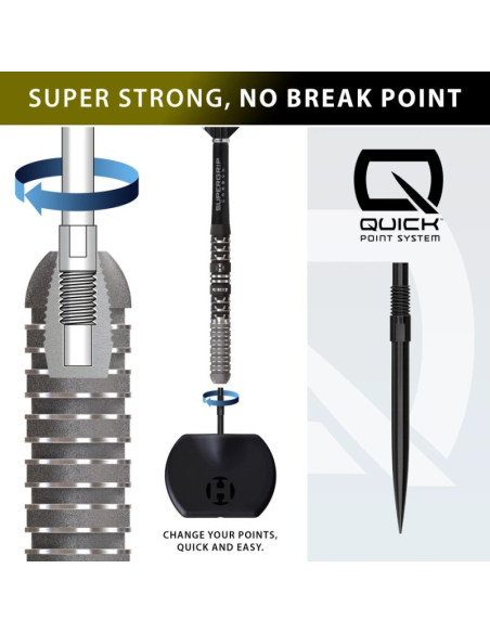 Rzutki harrows chizzy series 4 90% steeltip