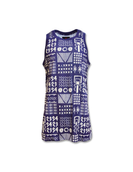 Damska sukienka air jordan (her)itage quai 54 dress wmns neutral indigo - dv6629-511