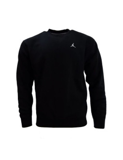 Bluza męska air jordan brooklyn fleece crew-neck sweatshirt czarna - fv7293-010