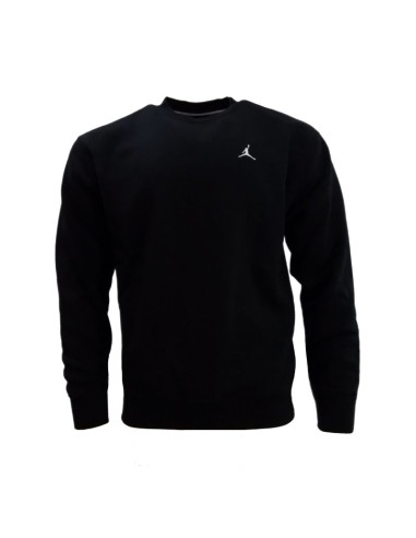 Bluza męska air jordan brooklyn fleece crew-neck sweatshirt czarna - fv7293-010