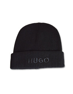 Czapka zimowa hugo boss styl social hat z dodatkiem wełny i kaszmiru - 50500970-001