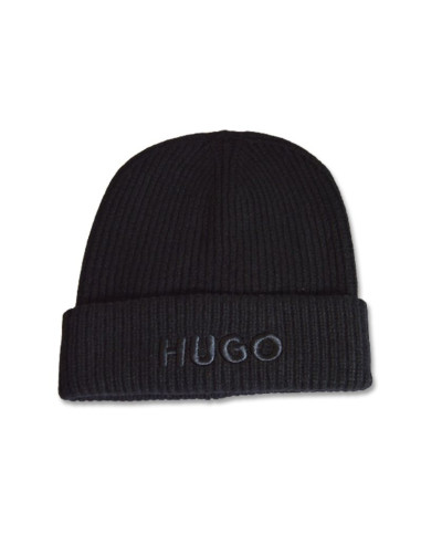 Czapka zimowa hugo boss styl social hat z dodatkiem wełny i kaszmiru - 50500970-001