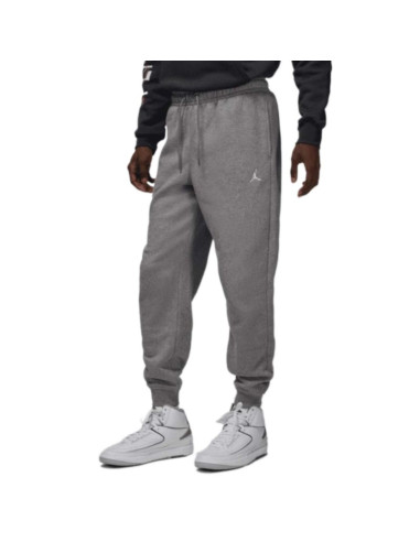 Spodnie sportowe męskie jordan brooklyn fleece szare - fv7277-091