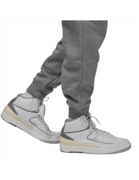 Spodnie sportowe męskie jordan brooklyn fleece szare - fv7277-091