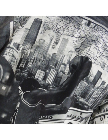 Koszulka koszula z krótkim rękawem elegancka męska air jordan essentials printed camp top - fv7311-133