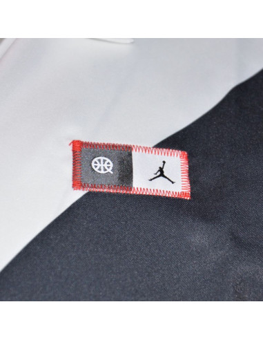 Koszulka air jordan quai 54 printed shooting shirt white - dm0754-100