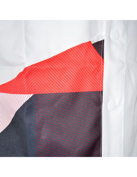 Koszulka air jordan quai 54 printed shooting shirt white - dm0754-100