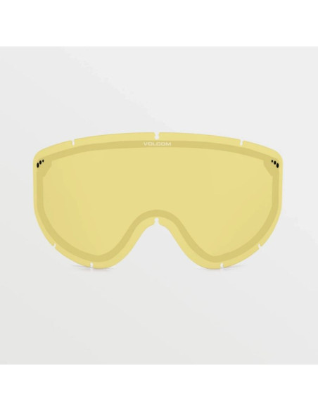 Gogle snowboardowe volcom footprints white rerun/silver chrome lustra srebne  (vg0622316)