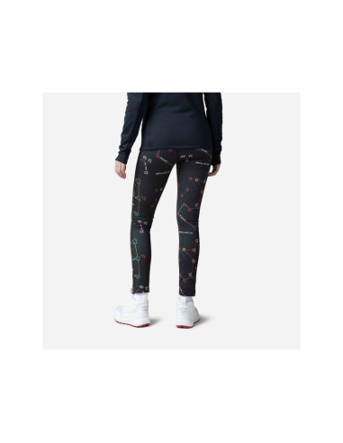 Legginsy rossignol w booster tights czarny