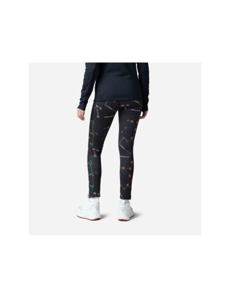 Legginsy rossignol w booster tights czarny