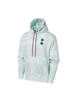 Bluza dresowa z kapturem air jordan x clot fleece hoodie - do0007-394