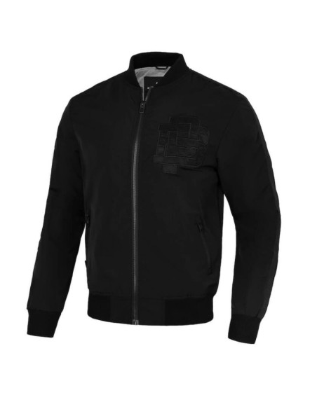 Kurtka męska pit bull harding czarna bez kaptura  - 5240149