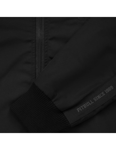 Kurtka męska pit bull harding czarna bez kaptura  - 5240149