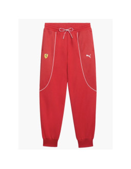 Spodnie sportowe męskie puma ferrari race sweat pants cc rosso corsa - 620943-02