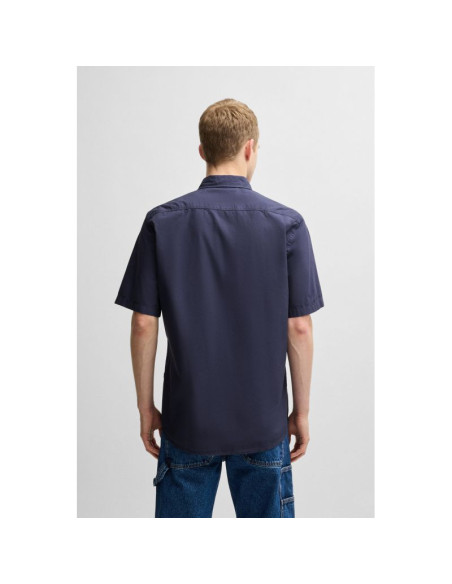 Koszula boss relegant 6 short m blu (50537331-418)