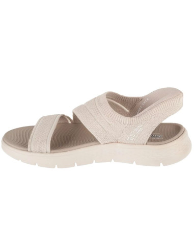 Skechers slip-ins: go walk flex sandal - enticing 141482-nat szare 37