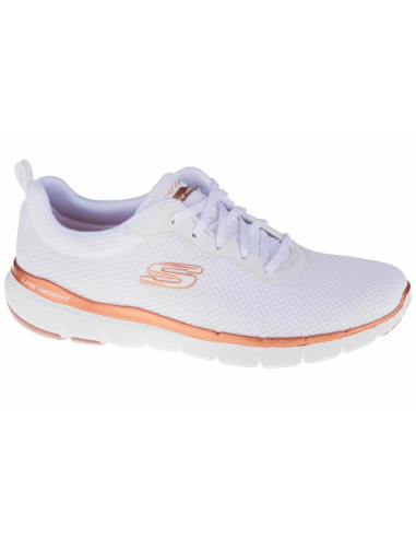Skechers flex appeal 3.0 13070-wtrg białe 39,5