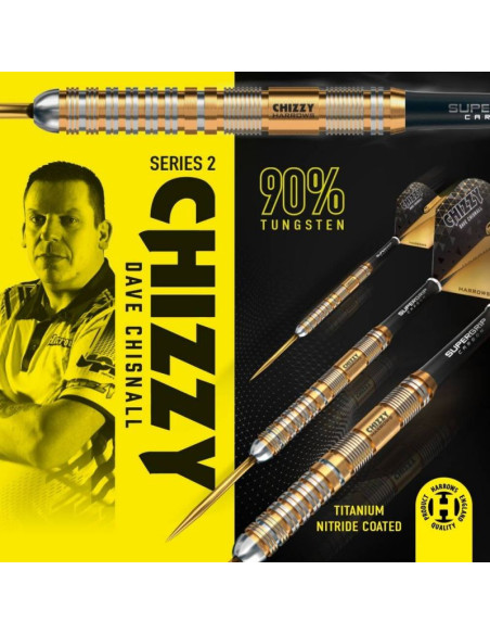 Rzutki harrows chizzy 2 90% steeltip