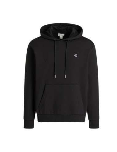 Bluza z kapturem calvin klein jeans czarna - lz04re281g-ub1