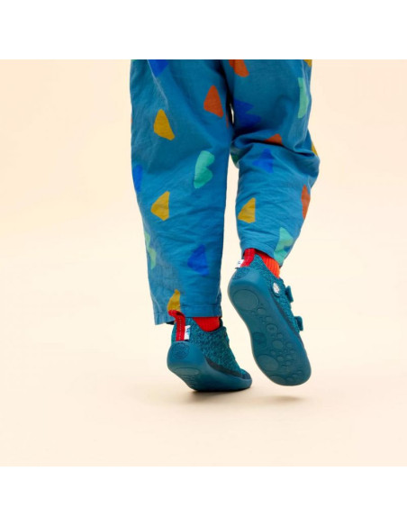 Affenzahn sneaker knit happy shark (afz-hbs-121-341)