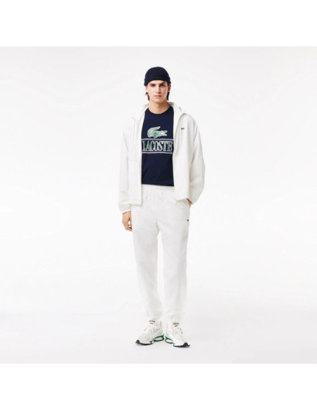 Czapka zimowa wełniana lacoste ribbed wool beanie granatowa - rb0001-166