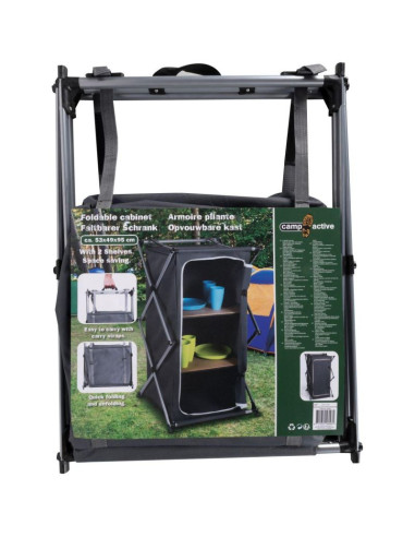 Szafa turystyczna składana z 3 półkami 49x53x95cm camp active