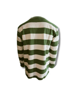 Bluza taikan everything striped longsleeve crew sweatshirt green - 1306004.grn 2