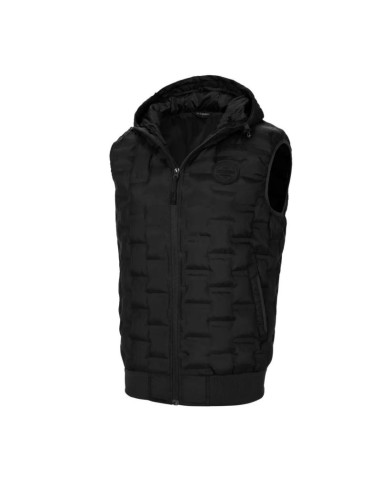 Bezrękawnik męski z kapturem kamizelka czarna pit bull eclipse hooded  - 5240129