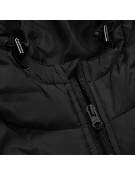 Bezrękawnik męski z kapturem kamizelka czarna pit bull eclipse hooded  - 5240129