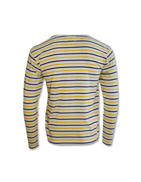 Bluza męska longsleeve wood wood mel stripe off -10235404-2323